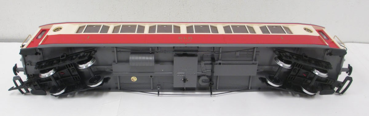 LGB 30650 G Scale RhB Passenger Car - Metal Wheels