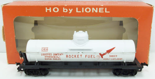 Lionel 0816 Vintage HO Prewar Rocket Fuel Tank Car