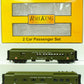 MTH 30-69047 O Gauge U.S. Army 60' Madison Combo/Diner Passenger Set (Set of 2)