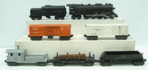 Lionel 1475WS Vintage O 2046 Freight Set w/5 Cars