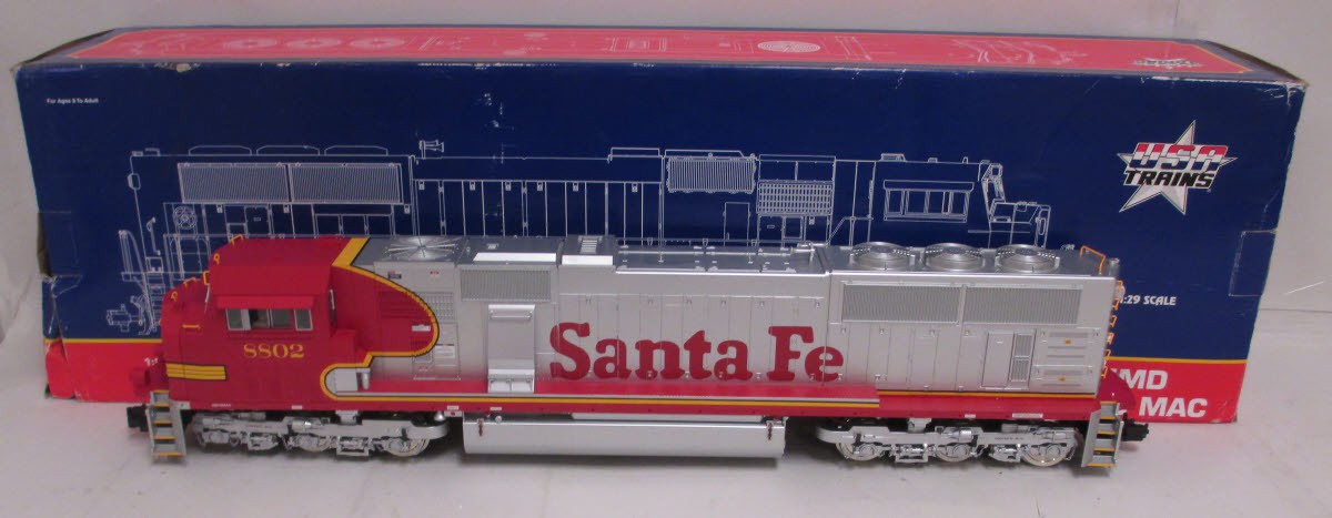 USA Trains 22600 G Santa Fe - Warbonnet EMD SD70 Mac Powered Diesel Locomotive