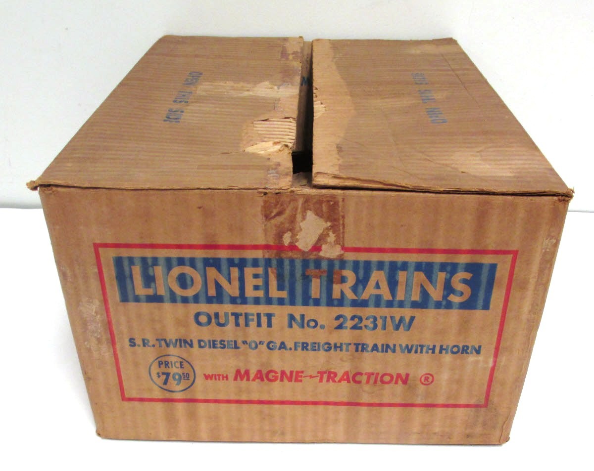 Lionel 2231W Vintage O Great Southern 2356 AA Freight Set