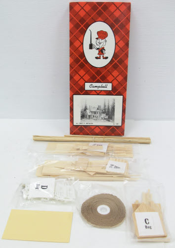 Campbell Scale Models 385-1795 HO Bret's Brewery Building Kit