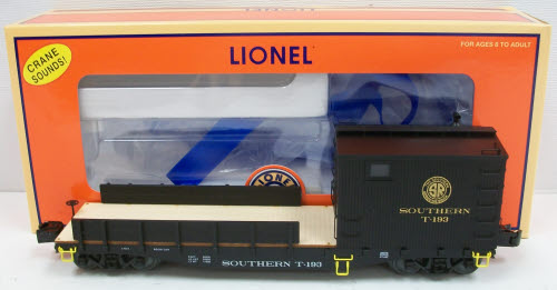 Lionel 6-29878 O Gauge Southern Command Control Boom Car #T-193