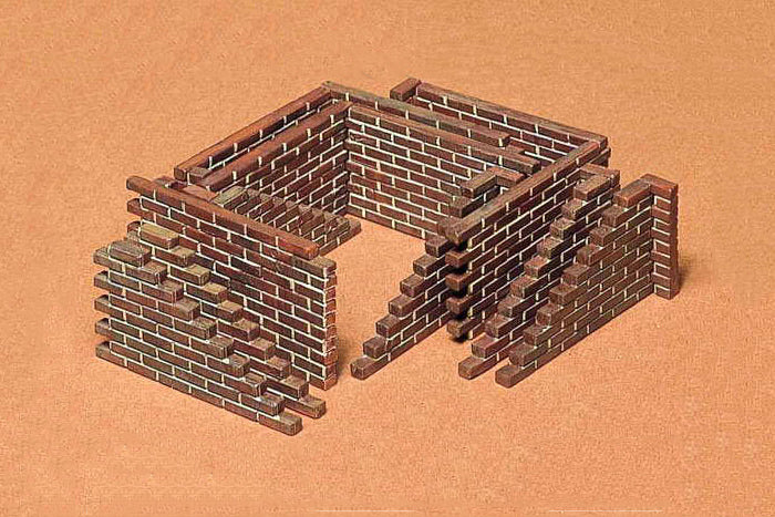 Tamiya 35028 1:35 Brick Wall Set