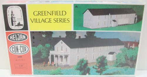 Heljan 915 1:87 Con-Cor HO Greenfield Village Series Building Kit