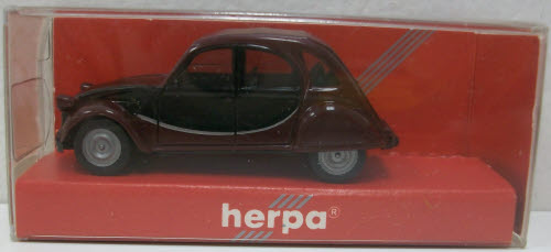 Herpa 3081 HO Citroen 2 CV Charleston Car