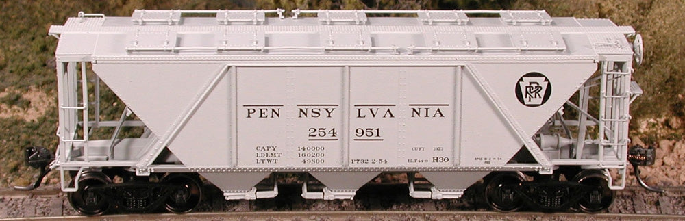 Bowser 40949 HO Pennsylvania /Circle Keystone H30 Covered Hopper #255022