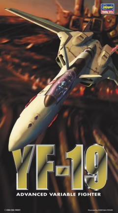 Hasegawa 65709 1:72 Macross YF-19 Advanced Variable Fighter Sci-Fi Aircraft Kit