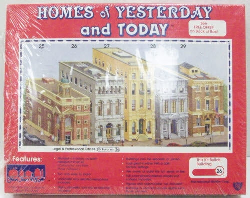 IHC 100-26 HO Homes of Yesterday Legal & Professional Offices Kit