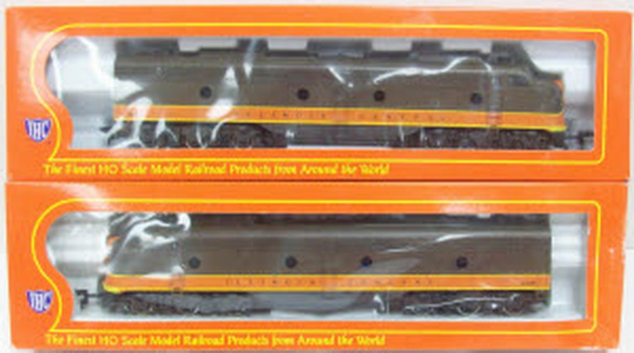 IHC 1929C HO Illinois Central E-8 AA Diesel Set