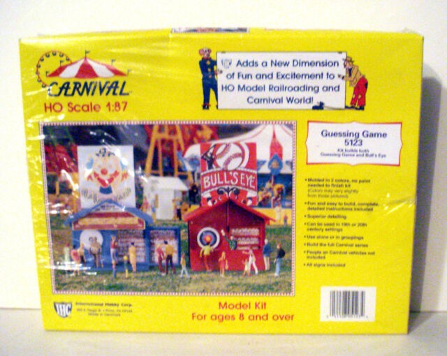 IHC 5123 HO Carnival Guessing Game Booth Kit