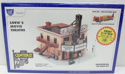 IHC 7799 HO Loew's Movie Theatre Building Kit