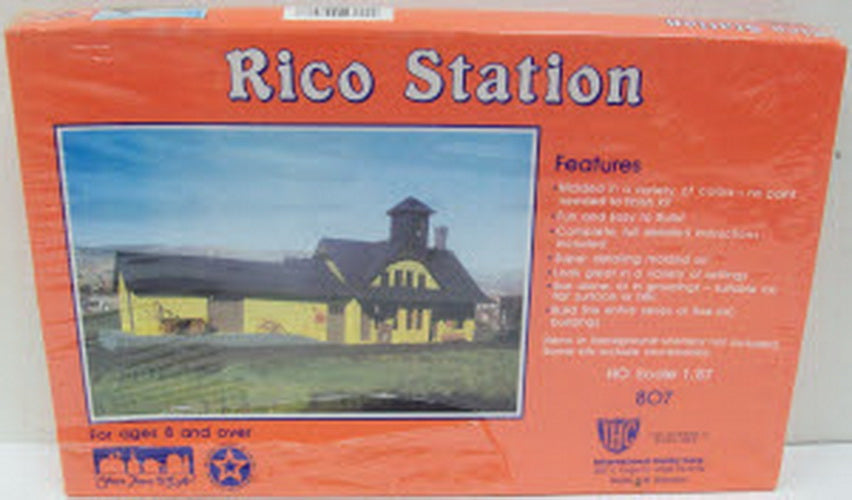 IHC 807 HO Scale Rico Station Building Kit