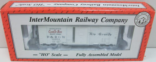 InterMountain 60034 HO D&RGW Cookie Box Boxcar