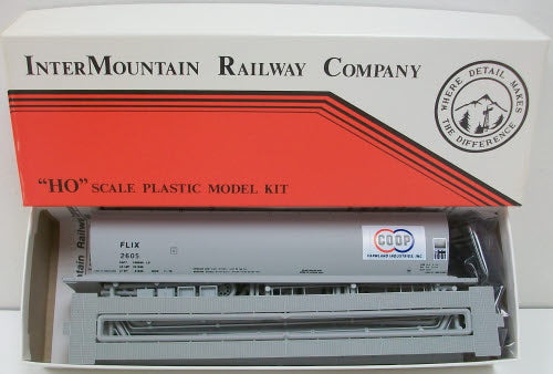 InterMountain FLIX-02 HO Co-op 4-Bay Cov Hopper Kit