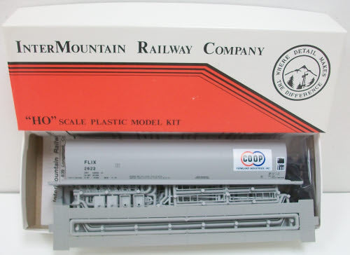InterMountain FLIX-07 HO Co-op 4Bay Covered Hopper Kit