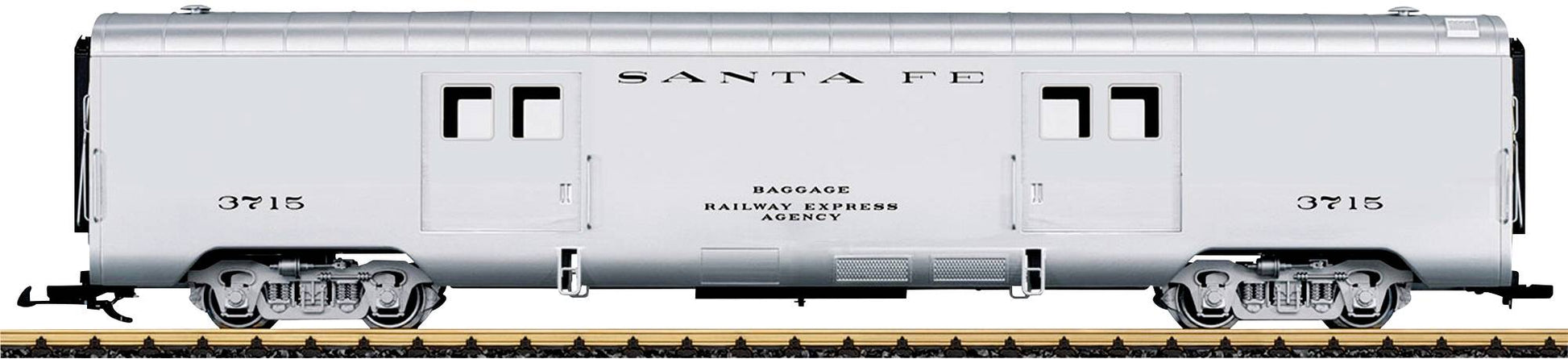 LGB 36579 G Santa Fe Baggage Car
