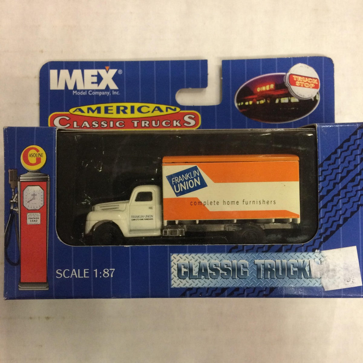 Imex 870026 HO American Classic Trucks Franklin Union Ford Box Truck