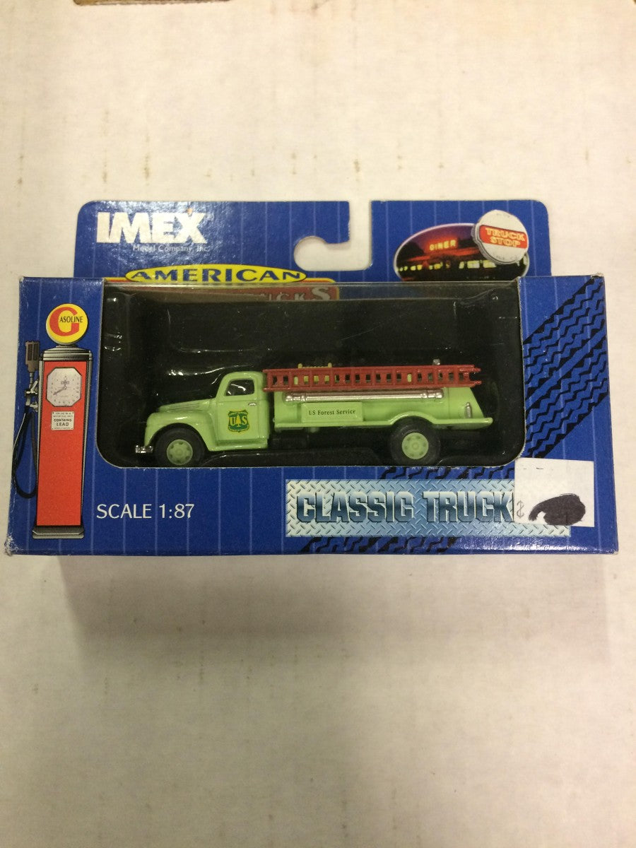 Imex 870041 1:87 Classic Trucking US Forest Service Ford Pumper Fire Truck