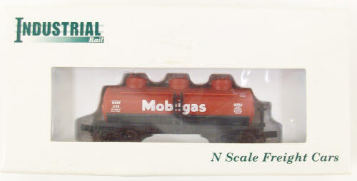 Industrial Rail 7793 N Scale Mobilgas Tank Car