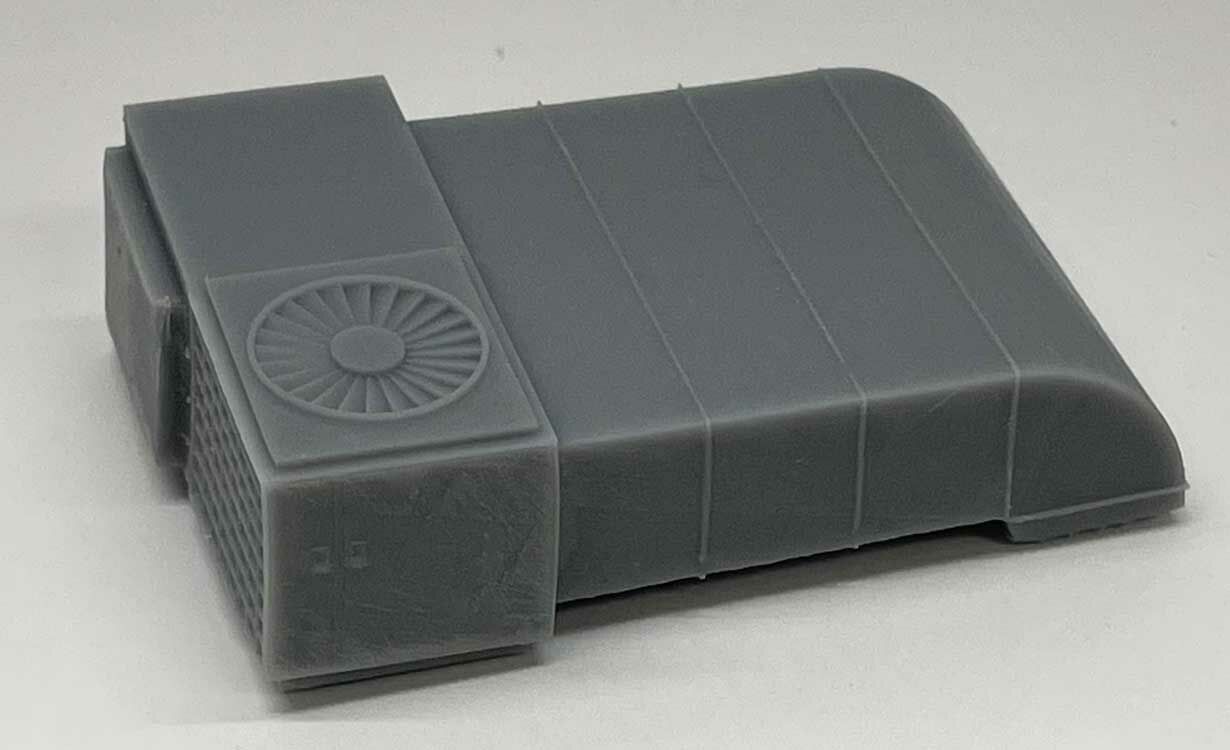 Phoenix Precision Models 31555 HO Industrial Rooftop HVAC 3-D Printed Kit