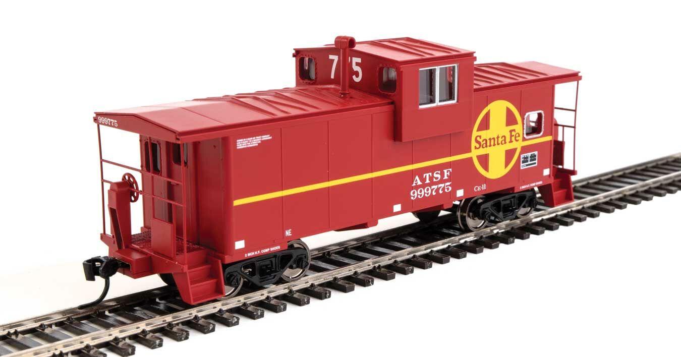 Walthers 910-8708 HO ATSF International Extended Wide-Vision Caboose RTR #999775