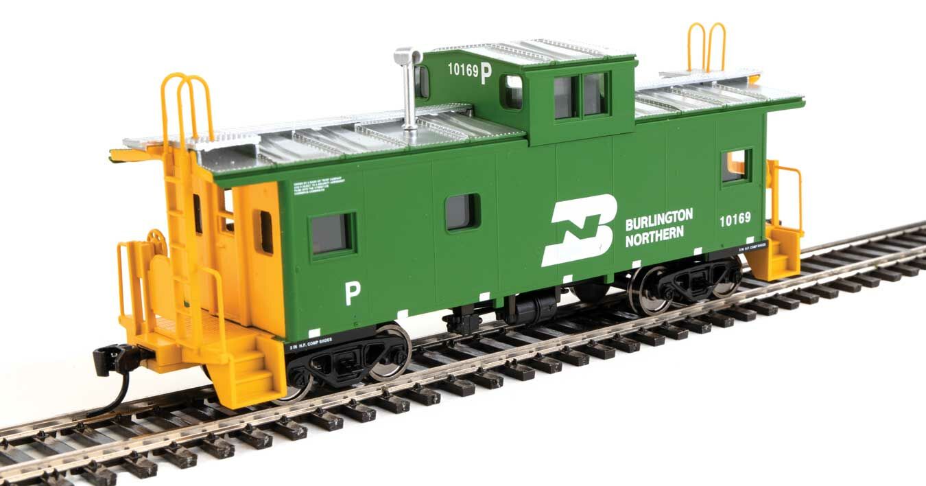 Walthers 910-8763 HO BN International Wide-Vision Caboose Ready to Run #10169