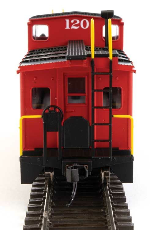 Walthers 910-8765 HO DTS International Wide-Vision Caboose Ready to Run #120