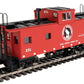 Walthers 910-8767 HO Great Northern International Wide-Vision Caboose RTR #X51