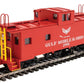 Walthers 910-8769 HO GMO International Wide-Vision Caboose Ready to Run #2991