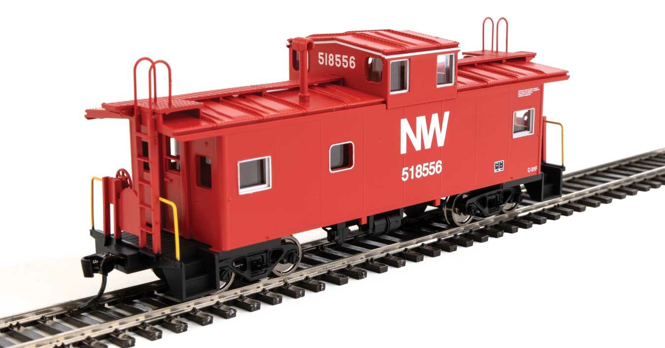 Walthers 910-8774 HO NW International Wide-Vision Caboose Ready to Run #518556