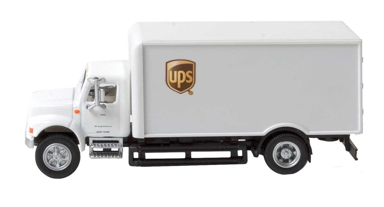 Walthers 949-11295 HO Assembled UPS International 4900 Single-Axle Box Van