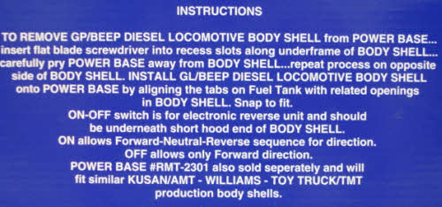 RMT 4173 O Union Pacific BEEP Diesel Locomotive #205