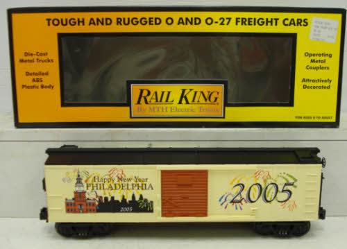 MTH 30-74184 O Gauge New Years 2005 Box Car
