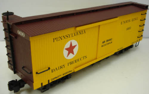 Bachmann 93368 G Scale Pennsylvania Boxcar w/Metal Wheels #6699