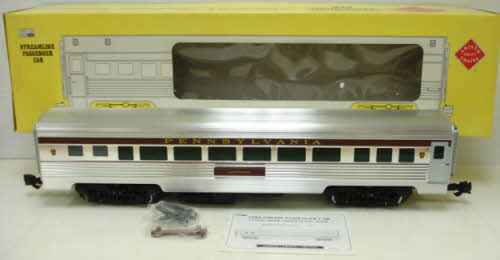 Aristo-Craft 32308 G Pennsylvania Streamline Coach Car with Metal Wheels
