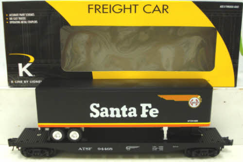 Lionel 6-21591 SF Midnight Chief Flat Car