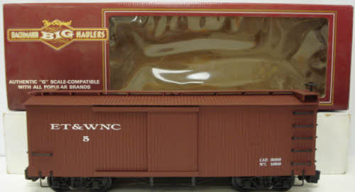 Bachmann 93320 G Scale Eastern Tennessee & Western North Carolina Boxcar