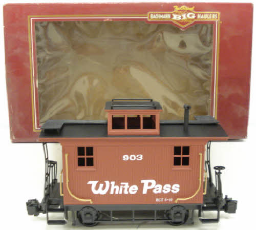 Bachmann 93119 G Scale White Pass & Yukon 4-Wheel Caboose #903