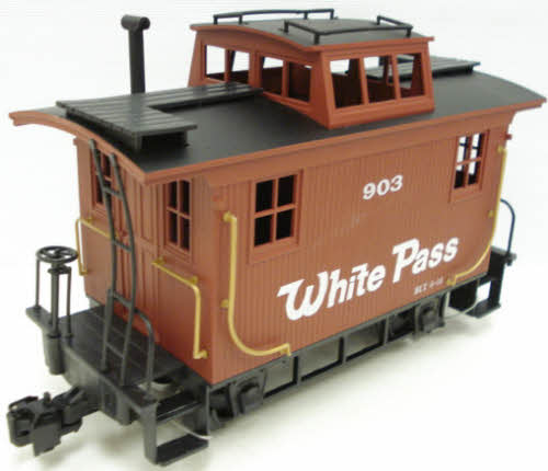 Bachmann 93119 G Scale White Pass & Yukon 4-Wheel Caboose #903