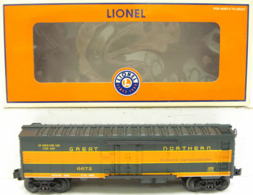 Lionel 6-19568 O Gauge Great Northern Reefer #6672
