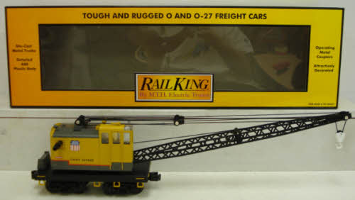 MTH 30-79204 O Gauge Union Pacific American Crane Car