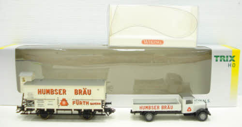 Trix 24083 HO Humbser Brau 2008 Museum Car w/Truck