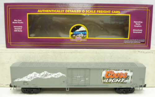 MTH 20-94128 O Gauge Coors Light 60' Reefer Car