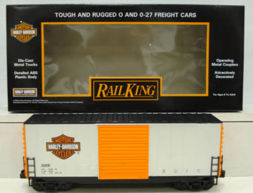 MTH 30-74476 Harley-Davidson 40’ High Cube Boxcar