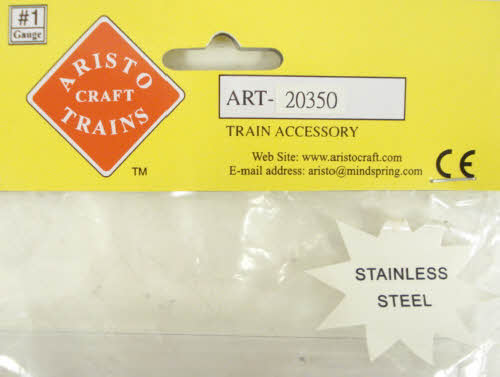 Aristo-Craft 20350 G Scale USA Style Stainless Steel Re-Railer