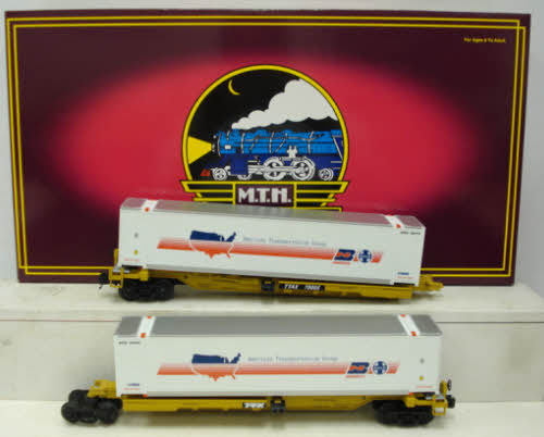 MTH 20-95065 O BNSF Spine Set w/2 48' Containers (Set of 2)
