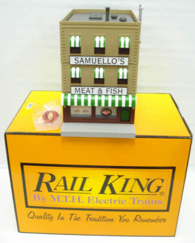 MTH 30-90227 O Gauge Sam's Butcher 3-Story Building