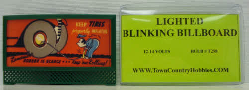 T&C 2602-56 Keep Tires Inflated Blinking Billboard